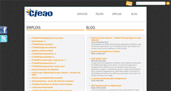 Desktop Screenshot of cjeao.qc.ca